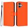 Mobigear Urban Wallet iPhone 16 Plus Funda tipo libro Cartera - Naranja