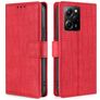 Mobigear Croco POCO X5 Pro Wallet case - Red