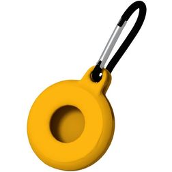 Mobigear Circle Key Capa TPU flexível Porta-chaves para Apple AirTag - Laranja