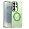 Mobigear Shockproof Samsung Galaxy S26 Ultra MagSafe Tvrdý plast Zadní kryt - Zelená