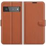 Mobigear Classic Google Pixel 6 Pro Wallet case - Brown