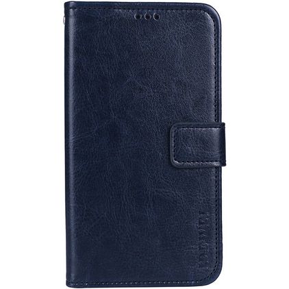 Mobigear Wallet Wiko Power U30 Cover a libro portafoglio - Blu scuro