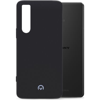 Mobilize Rubber Gelly Sony Xperia 5 IV Fleksibel TPU Bagsidecover - Matt Black