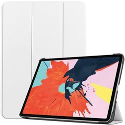 Mobigear Tri-Fold iPad Air 4 (2020) Funda tipo libro - Blanco
