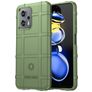 Mobigear Rugged Shield POCO X4 GT TPU flexível Capa traseira Antichoque - Verde
