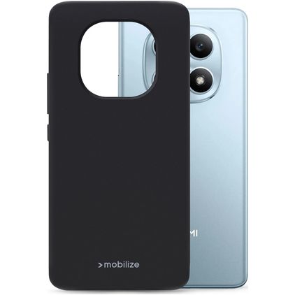 Mobilize Rubber Gelly Xiaomi Redmi Note 17 TPU flexible Carcasa - Negro