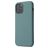 Mobigear Rubber Touch iPhone 12 Silikone Bagsidecover - Pine Green