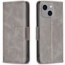 Mobigear Excellent iPhone 15 Plus Funda tipo libro Cartera - Gris
