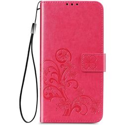 Mobigear Clover Samsung Galaxy A32 4G Plånboksfodral med sedelfack - Magenta