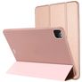 Mobigear Tri-Fold Gel iPad Pro 12,9 tum (2022) TPU / Konstläder Plånboksfodral - Roséguld