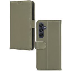 Mobilize Premium Gelly Wallet Samsung Galaxy A25 Plånboksfodral med sedelfack - Grön