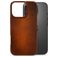 Mobilize Premium iPhone 16 Pro MagSafe Aito nahka Suojakuori - Burned Cognac