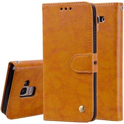 Mobigear Wallet Samsung Galaxy J6 (2018) Wallet case - Cognac