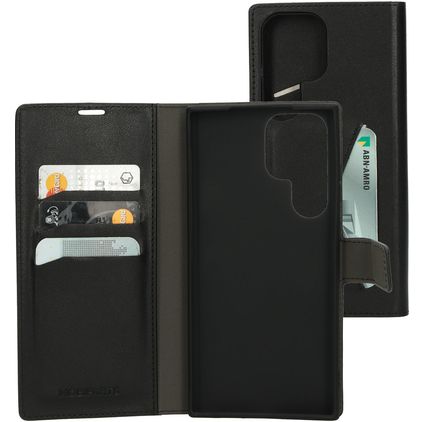 Mobiparts Classic Wallet Samsung Galaxy S23 Ultra Wallet case - Black