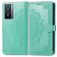 Mobigear Mandala Vivo Y76 Funda tipo libro Cartera - Verde