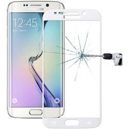 Mobigear Premium Samsung Galaxy S6 Edge Plus Vidro temperado Película de ecrã - Compatível com capas - Branco