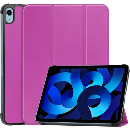 Mobigear Tri-Fold iPad 11 (2025) Etui z klapką - Fioletowy