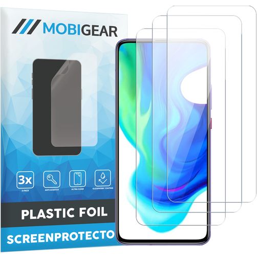 Mobigear POCO F2 Pro Screen Protector Film - Case Friendly (3-Pack)