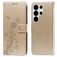 Mobigear Flowers Samsung Galaxy S26 Ultra Wallet case - Gold