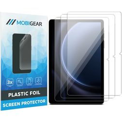 Mobigear Samsung Galaxy Tab S9 FE Screen Protector Film - Case Friendly (3-Pack)