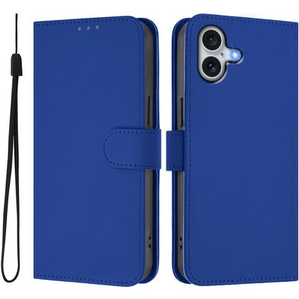 Mobigear Urban Wallet iPhone 16 Plus Wallet case - Dark Blue