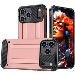 Mobigear Outdoor iPhone 17 Pro Hardcase Etui plecki Wstrząsoodporne - Różowe złoto