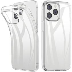 Mobigear Basics Trasparente iPhone 13 Pro TPU flessibile Back cover - Trasparente