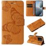 Mobigear Butterfly Xiaomi 14T Funda tipo libro Cartera - Coñac