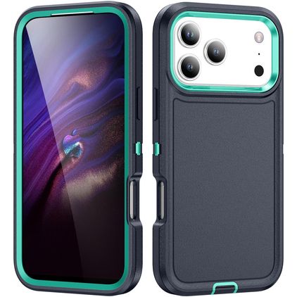 Mobigear Rugged iPhone 17 Pro Max Hard Case Back cover Shockproof - Dark Blue