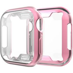 Mobigear Royal Capa TPU flexível Slim para Apple Watch - 40 mm - Rosa