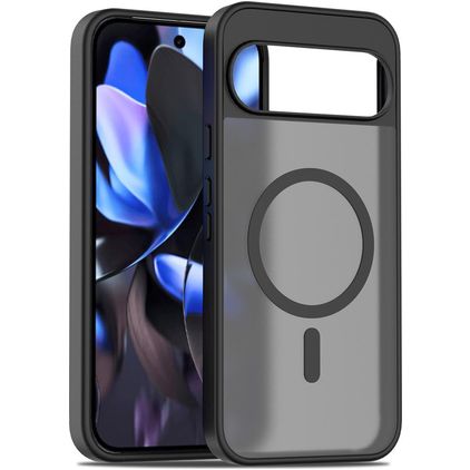 Mobigear Shockproof Google Pixel 10 Pro XL MagSafe Kova Suojakuori - Musta