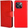 Mobigear Wallet OnePlus 10T Capa livro Carteira - Vermelho
