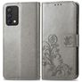 Mobigear Clover Realme GT Master Edition Cover a libro portafoglio - Grigio