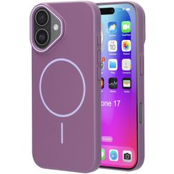 Mobiparts Slim Line iPhone 17 MagSafe Hårdt Bagsidecover - Imperial Purple