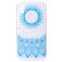 Mobigear Design iPhone XS Max TPU flexível Capa traseira - Mandala Blue