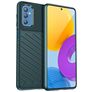 Mobigear Groove Samsung Galaxy M52 TPU flexível Capa traseira - Verde