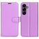 Mobigear Classic Samsung Galaxy S25 FE Pungetui med Seddelrum - Lilla