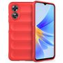 Mobigear Bumpy OPPO A17 Joustava TPU Suojakuori - Punainen