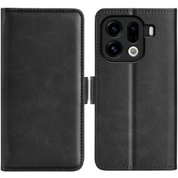 Mobigear Slim Magnet OPPO Find X9 Pro Knížkové pouzdro Peněženka - Černá