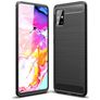 Mobigear Brushed Slim Samsung Galaxy A51 Flexibilní TPU Zadní kryt - Černá