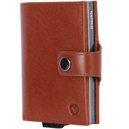 Valenta Card Case Plus Portacarte - 8 carte - Marrone
