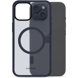 Mobilize Hybrid Pro iPhone 15 MagSafe Hard Case Back cover Shockproof - Blue