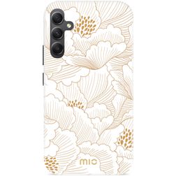 MIO Samsung Galaxy A34 MagSafe Plástico rígido Capa traseira - White Roses