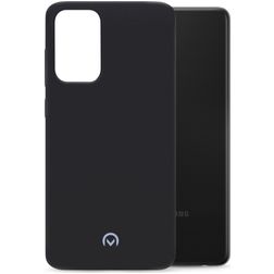 Mobilize Rubber Gelly Samsung Galaxy A52s 5G Fleksibel TPU Bagsidecover - Matt Black