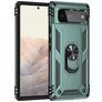 Mobigear Armor Ring Google Pixel 6 Hardcase Back cover Antiurto con anello - Verde