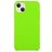 Mobigear Rubber Touch iPhone 15 Plus Silikon Skal - Limegrön