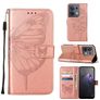 Mobigear Butterfly OPPO Reno 8 5G Plånboksfodral med sedelfack - Roséguld