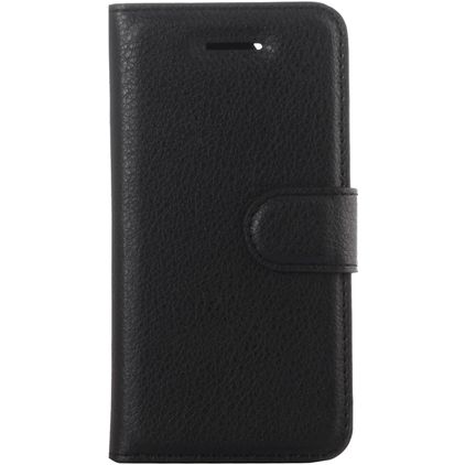 Mobigear Classic iPhone SE (2016) Funda tipo libro Cartera - Negro