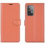 Mobigear Classic Samsung Galaxy A52 Cover a libro portafoglio - Cognac