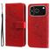 Mobigear Flowers iPhone 17 Pro Etui z klapką typu portfel - Czerwony